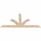 Ekena Millwork Richland Smooth Timber Gable Bracket, Douglas Fir, 84"W x 42"H x 1 1/2"D x 5 1/2"F, 12/12 Pitch GBW084X42X0206RIC00SDF - alternate 4
